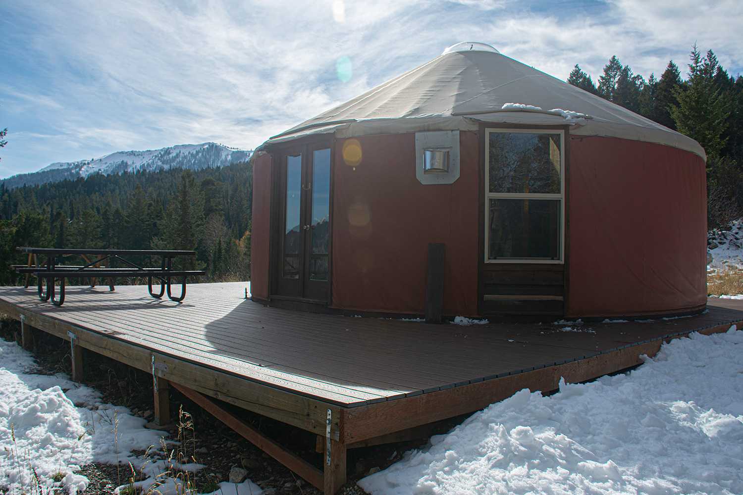 Horseshoe Yurt Teton Valley Trails and Pathways